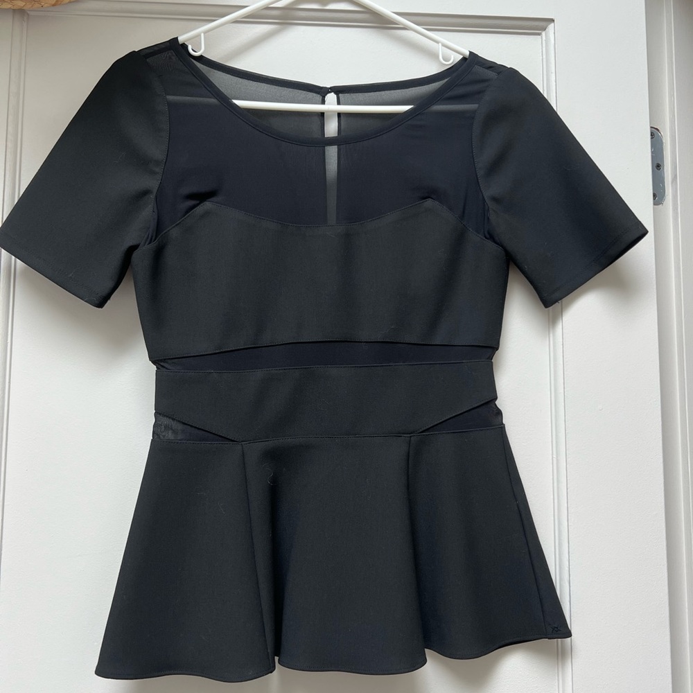 Elizabeth and James Mesh Panel Top